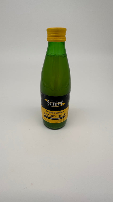 Organic Lemon Juice 250ml