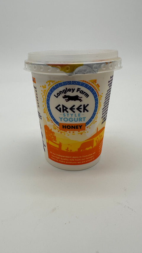 Longley Farm Greek Yoghurt with honey 450g